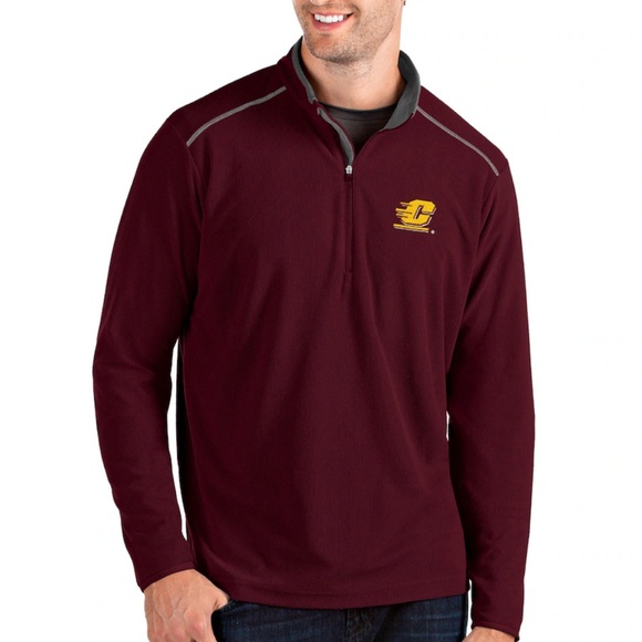 Central Michigan Chippewas Under Armour Quarter-Zip Pullover Jacket Medium - Picture 1 of 8